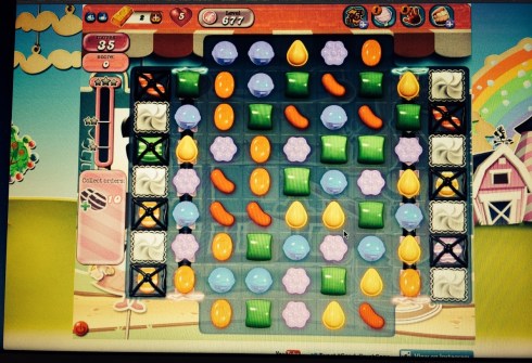 Notice the presence of jellybeans inside the trapped areas? 